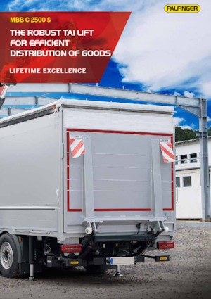 Chargement montées sur camions MBB Palfinger MBB C 2500 S