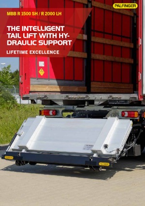 Chargement montées sur camions MBB Palfinger MBB R 1500 SH