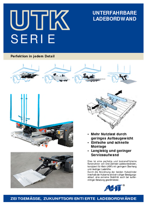 Chargement montées sur camions AHT UTK 1500 ST/AL