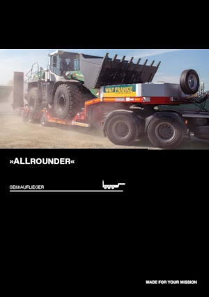 Semi-remorques/porte engins Goldhofer ALLROUNDER