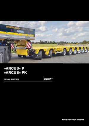 Semi-remorques/porte engins Goldhofer ARCUS P
