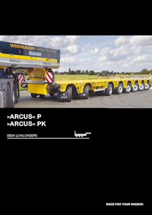 Semi-remorques/porte engins Goldhofer ARCUS PK
