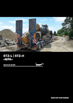 Semi-remorques/porte engins Goldhofer MPA