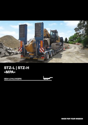 Semi-remorques/porte engins Goldhofer MPA