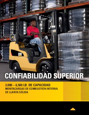 Chariots élevateurs frontaux à gaz Caterpillar 2C6000