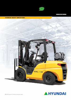 Chariots élevateurs frontaux à gaz Hyundai 33L-9A