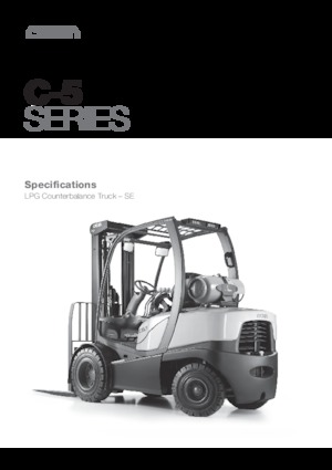 Chariots élevateurs frontaux à gaz Crown C-5 1050-2.0