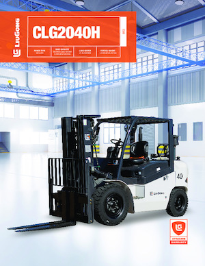 Chariots élevateurs frontaux à gaz Liugong CLG2040H/L LPG