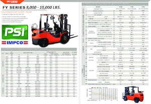 Chariots élevateurs frontaux à gaz OCTANE FY50