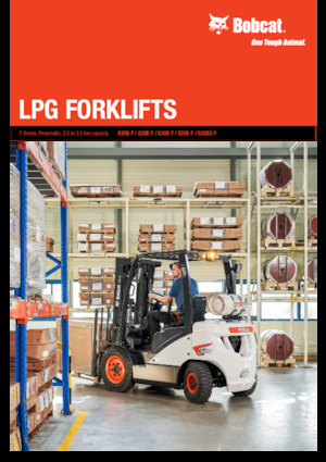 Chariots élevateurs frontaux à gaz Bobcat G33E-7