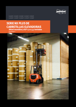 Chariots élevateurs frontaux à gaz Doosan G33NX Plus
