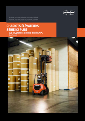 Chariots élevateurs frontaux à gaz Doosan G33NX Plus