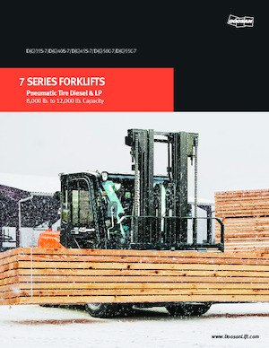 Chariots élevateurs frontaux à gaz Doosan G45S-7