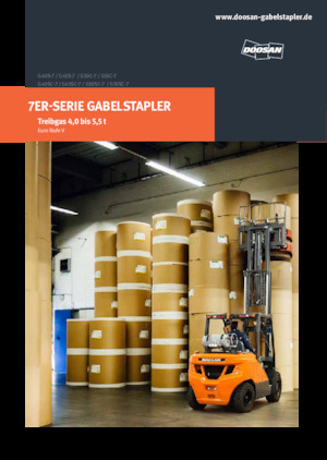 Chariots élevateurs frontaux à gaz Doosan G40SC-7