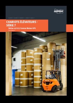 Chariots élevateurs frontaux à gaz Doosan G40SC-7