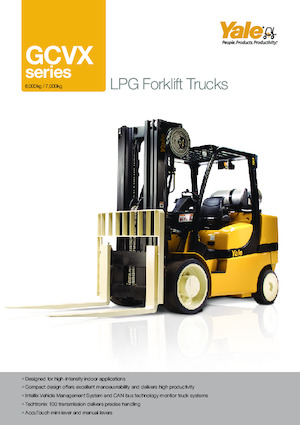 Chariots élevateurs frontaux à gaz Yale GLC60VX Value