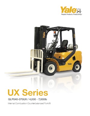 Chariots élevateurs frontaux à gaz Yale GLP050UX