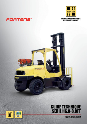 Chariots élevateurs frontaux à gaz Hyster H8.0FTS