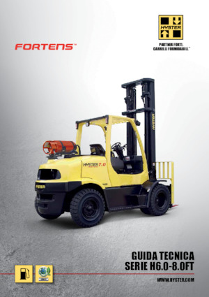 Chariots élevateurs frontaux à gaz Hyster H8.0FTS