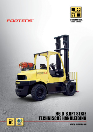 Chariots élevateurs frontaux à gaz Hyster H8.0FTS