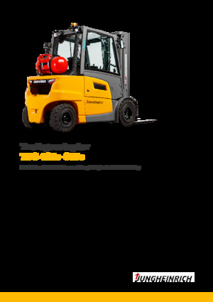 Chariots élevateurs frontaux à gaz Jungheinrich TFG S35s 