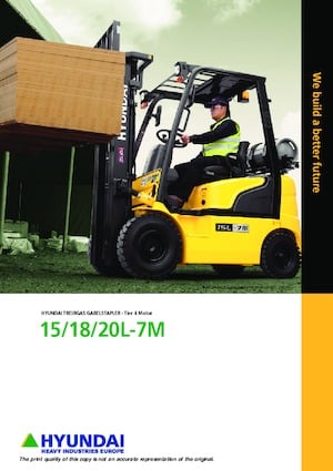 Chariots élevateurs frontaux à gaz Hyundai 18L-7M