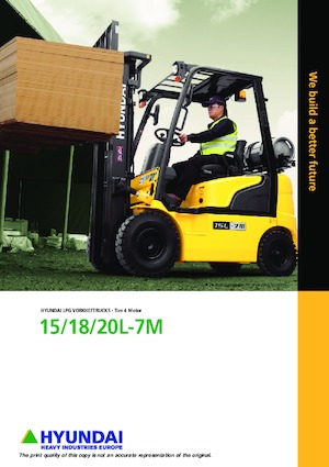 Chariots élevateurs frontaux à gaz Hyundai 18L-7M