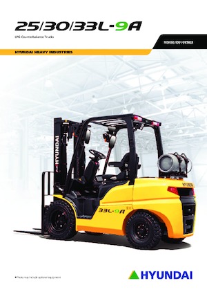 Chariots élevateurs frontaux à gaz Hyundai 33L-9A