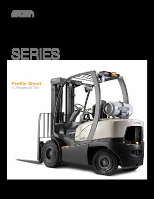 Chariots élevateurs frontaux à gaz Crown C5 1050-65