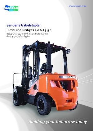 Chariots élevateurs frontaux à gaz Doosan G35C-7