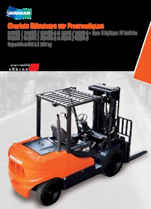 Chariots élevateurs frontaux à gaz Doosan G55C-5