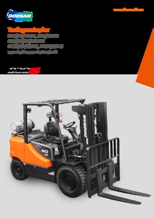 Chariots élevateurs frontaux à gaz Doosan GC35S-5