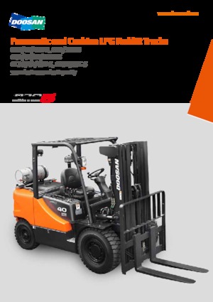 Chariots élevateurs frontaux à gaz Doosan GC35S-5