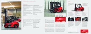 Chariots élevateurs frontaux à gaz Linde H 70 T