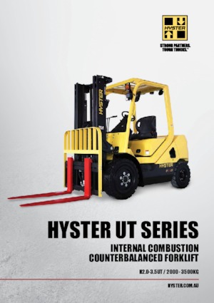 Chariots élevateurs frontaux à gaz Hyster H2.5UT 