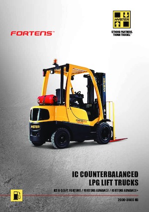 Chariots élevateurs frontaux à gaz Hyster H 2.5 FT