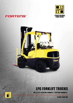 Chariots élevateurs frontaux à gaz Hyster H5.0FT