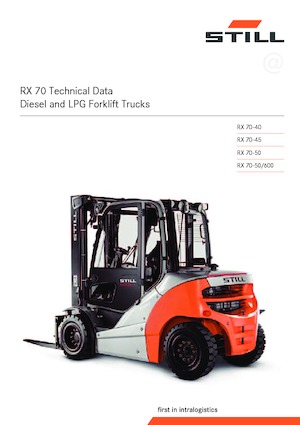 Chariots élevateurs frontaux à gaz Still RX 70-50/600 T