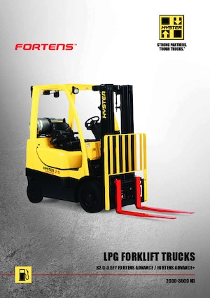 Chariots élevateurs frontaux à gaz Hyster S2.5FT