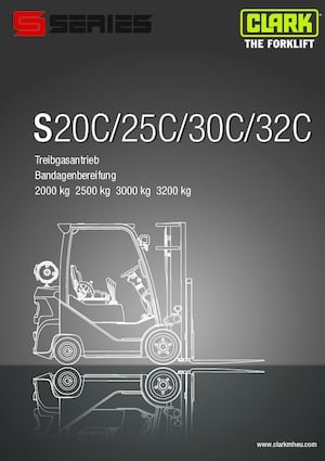 Chariots élevateurs frontaux à gaz Clark S20C L