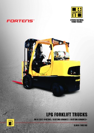 Chariots élevateurs frontaux à gaz Hyster S6.0FT