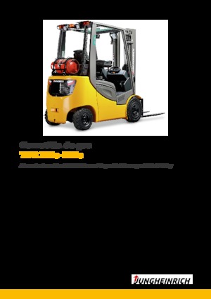 Chariots élevateurs frontaux à gaz Jungheinrich TFG 320s