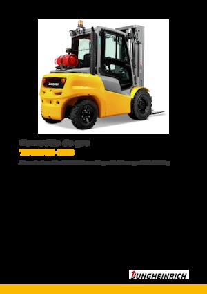 Chariots élevateurs frontaux à gaz Jungheinrich TFG S50