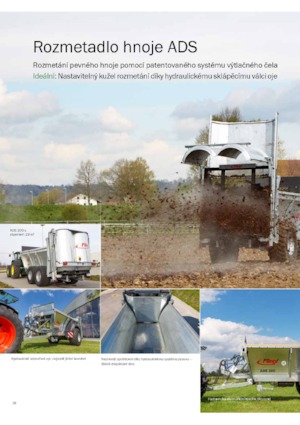 Épandeurs à fumier Fliegl ADS 120