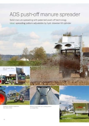 Épandeurs à fumier Fliegl ADS 120