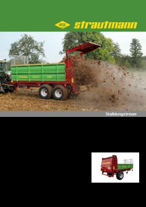 Épandeurs à fumier Strautmann CS 95