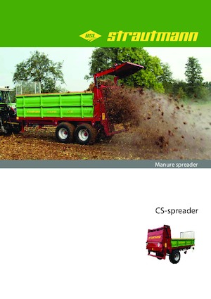Épandeurs à fumier Strautmann CS 95
