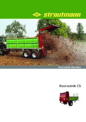 Épandeurs à fumier Strautmann CS 95