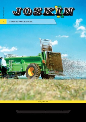 Épandeurs à fumier Joskin FERTI-CAP FC5508/12BU