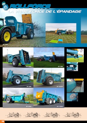 Épandeurs à fumier Rolland RF 6115